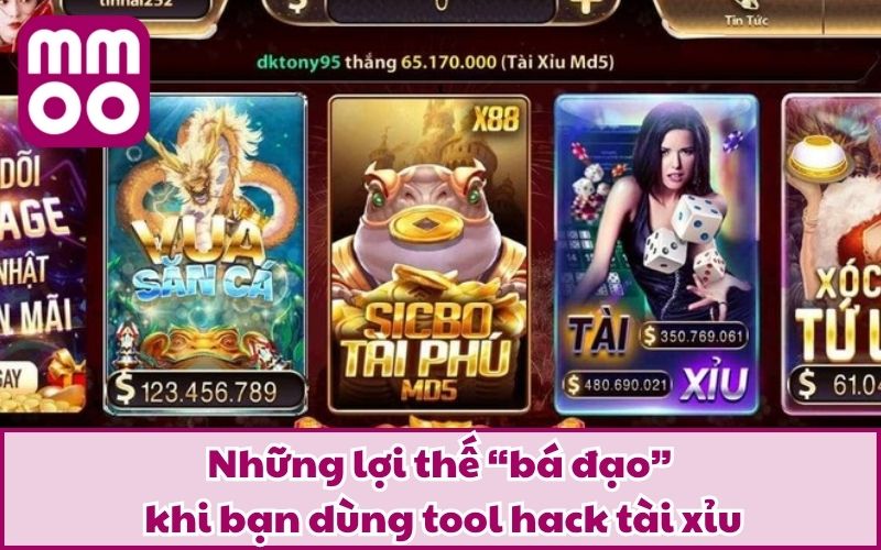 Tool Hack Tài Xỉu - Giải Pháp Tối Ưu Hay Mạo Hiểm Đáng Ngại? 4 Những lợi thế “bá đạo” khi bạn dùng tool hack tài xỉu