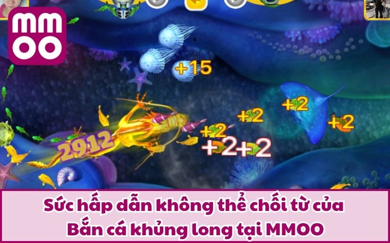 Bắn Cá Khủng Long - Game Hot Hit Tại Sân Chơi Cá Cược MMOO 3 Sức hấp dẫn không thể chối từ của Bắn cá khủng long tại MMOO