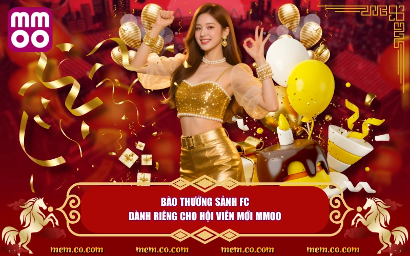 Bão Thưởng Sảnh FC - Nhận Quà Tết 2026 Khủng Từ MMOO 2 Bão thưởng sảnh FC dành riêng cho hội viên mới MMOO