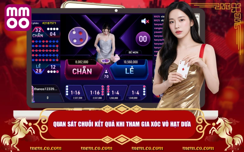 Cách Chơi Xóc Vỏ Hạt Dưa Cơ Bản, Giải Trí Thú Vị Ngày Tết 5 Quan sát chuỗi kết quả khi tham gia Xóc Vỏ Hạt Dưa
